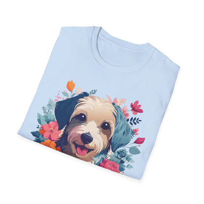 Dog Shirt Unisex Animal Tee Made From 100 Percent Ring Spun Cotton