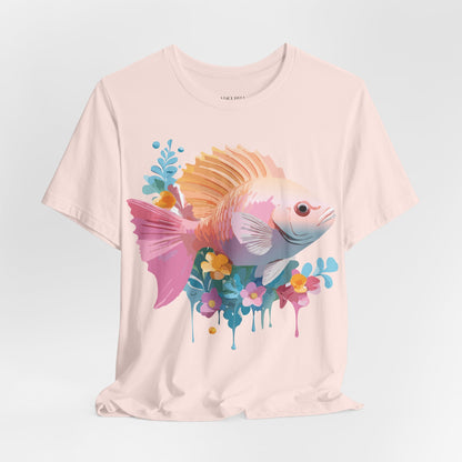 Shirt with Animals | Fish Printify