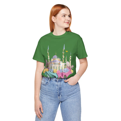 Natural Cotton Tee Shirt - Istanbul, Turkey Printify