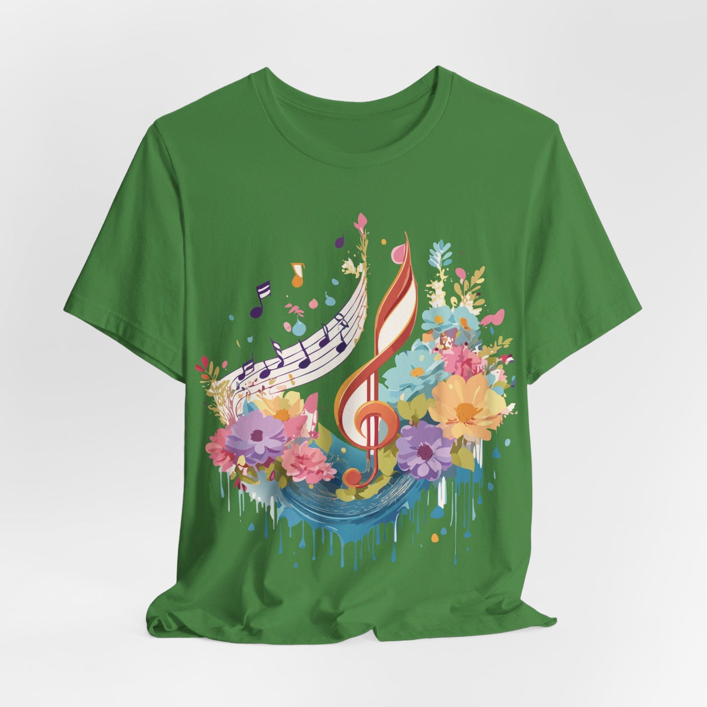 T-shirt en coton naturel - Collection Musique