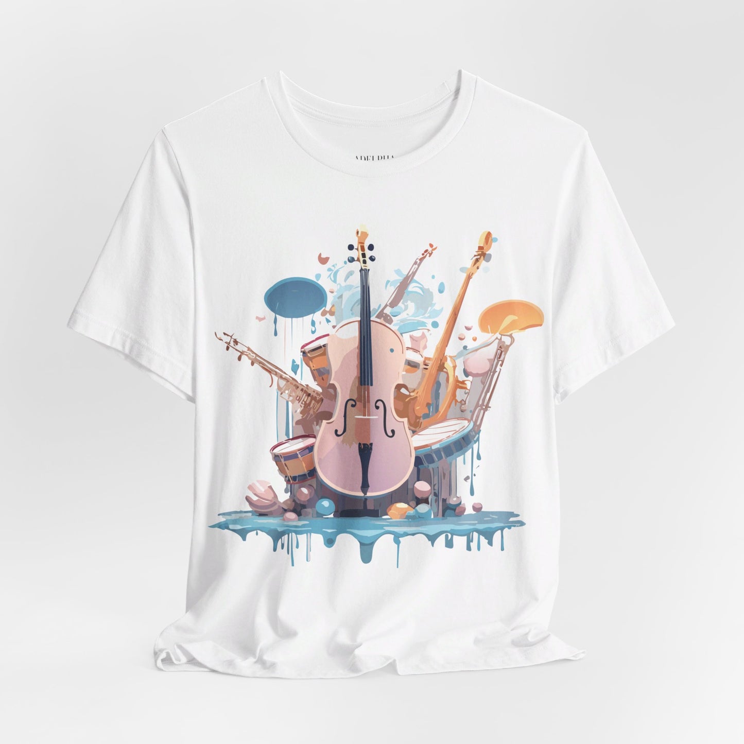 T-shirt en coton naturel - Collection Musique