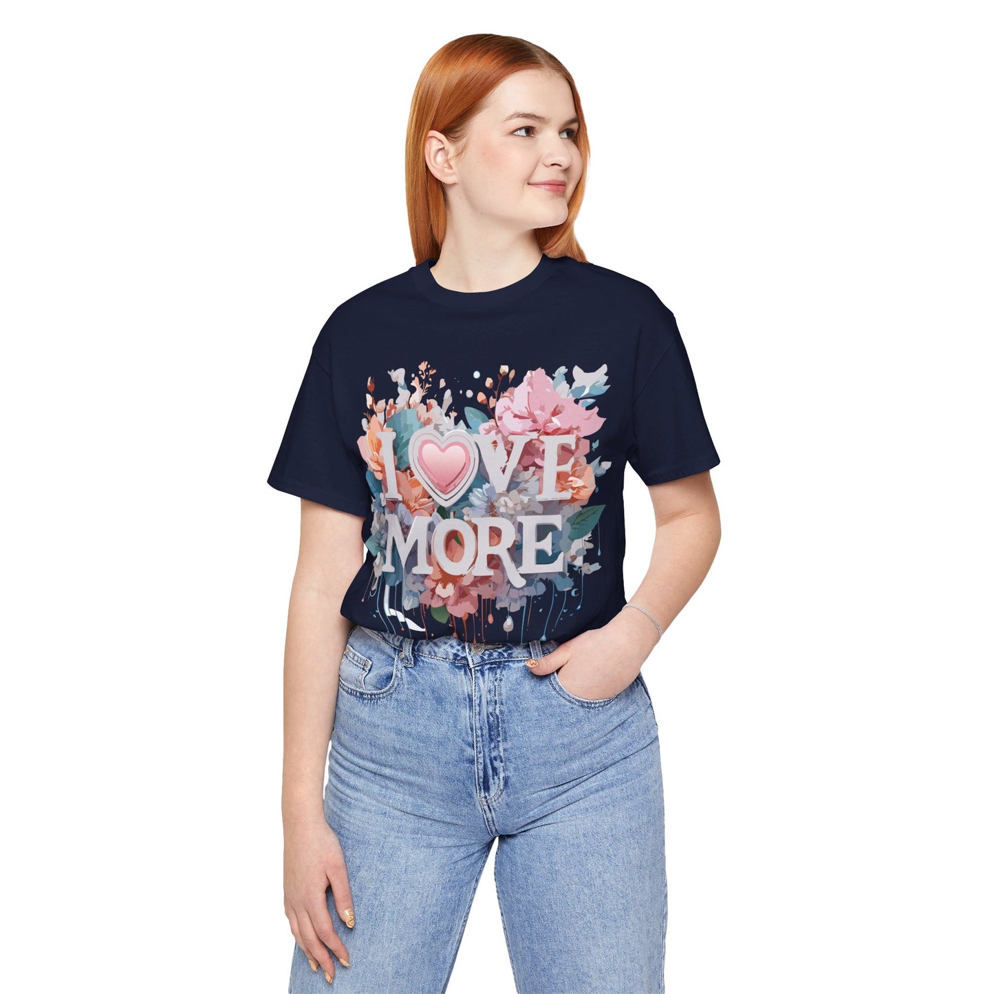 T-Shirt aus natürlicher Baumwolle – Love Story Collection