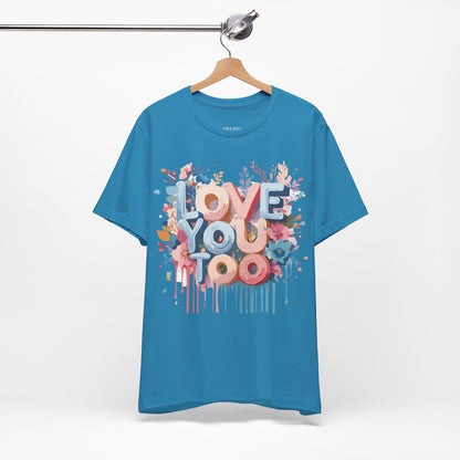 Natural Cotton Tee Shirt - Love Story Collection Printify