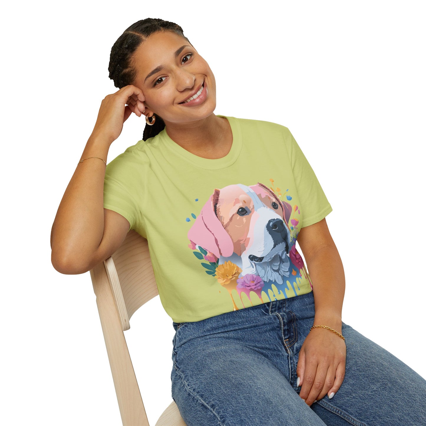 Dog Shirt, Shirt with Dog, Animal Tee, Shirt with Animals