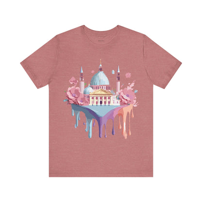 Natural Cotton Tee Shirt - Beautiful Places Collection - Venice Printify