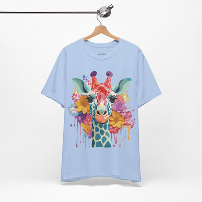 Shirt with Animals | Giraffe Printify