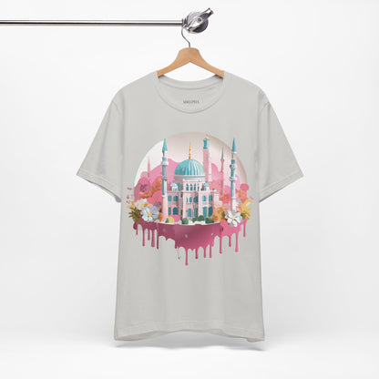 Natural Cotton Tee Shirt - Istanbul, Turkey Printify