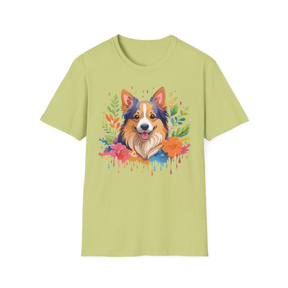 Dog Shirt Unisex Animal Tee Softstyle Gildan 64000 Cotton Tee