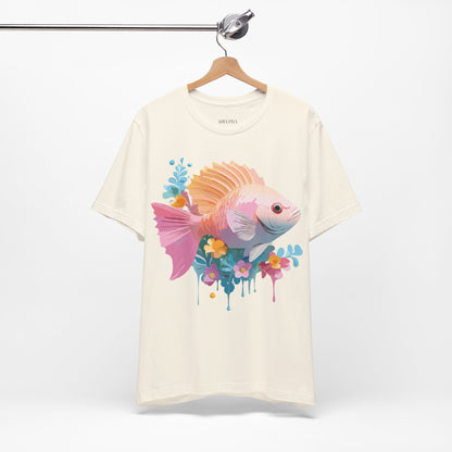 Shirt with Animals | Fish Printify