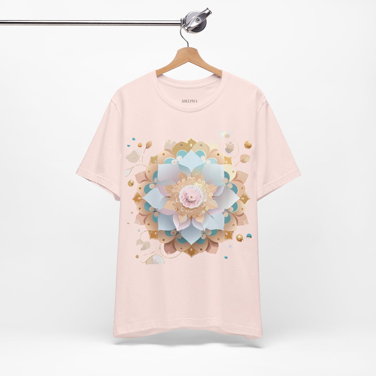 T-Shirt aus natürlicher Baumwolle – Medallion-Kollektion