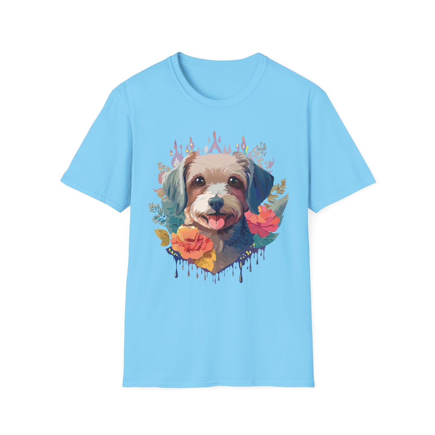 Dog Shirt, Shirt with Dog, Animal Tee, Shirt with Animals