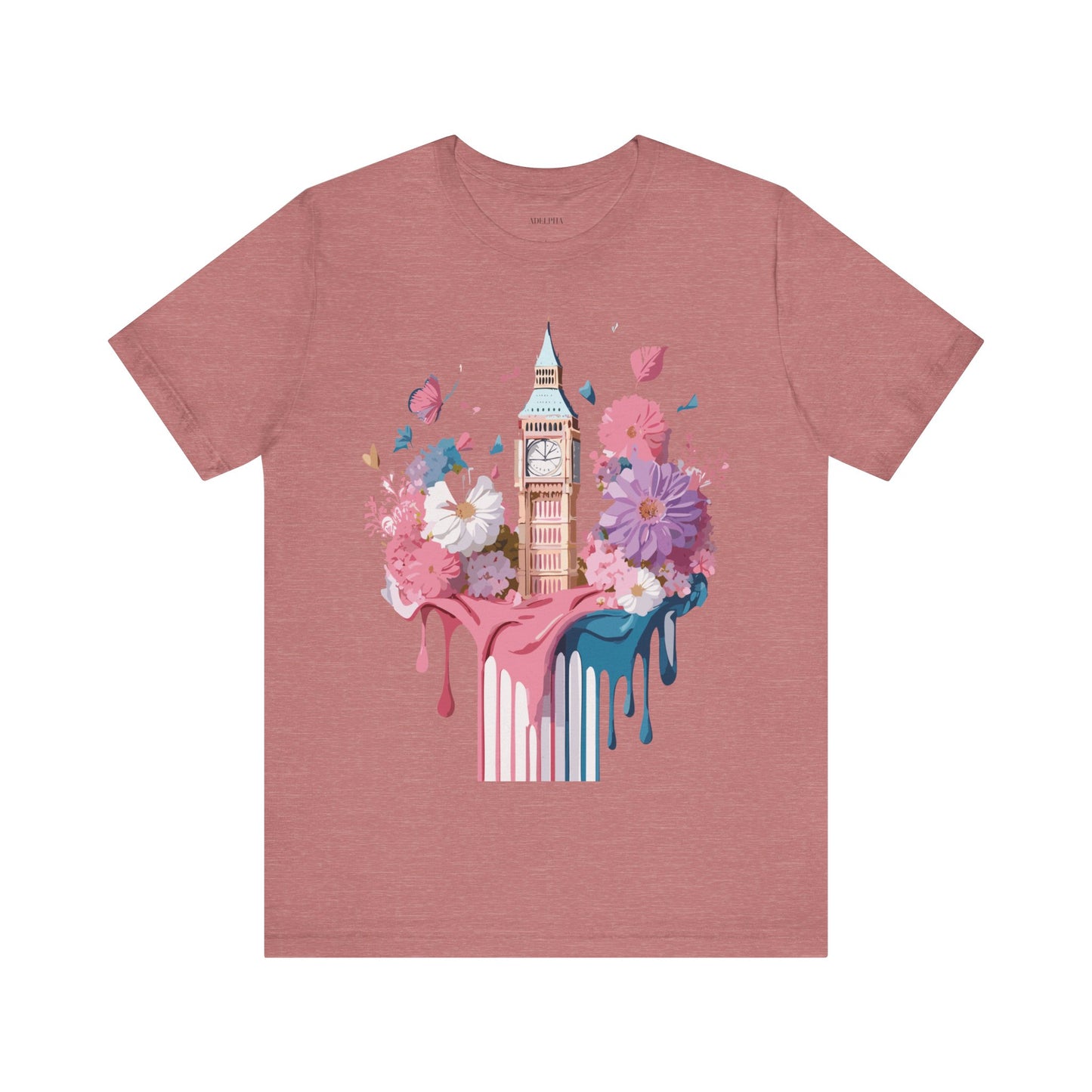 Natural Cotton Tee Shirt - Beautiful Places Collection - London