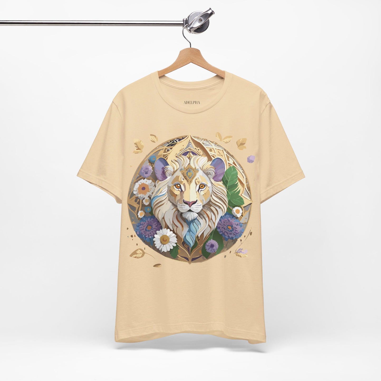 T-Shirt aus natürlicher Baumwolle – Medallion-Kollektion