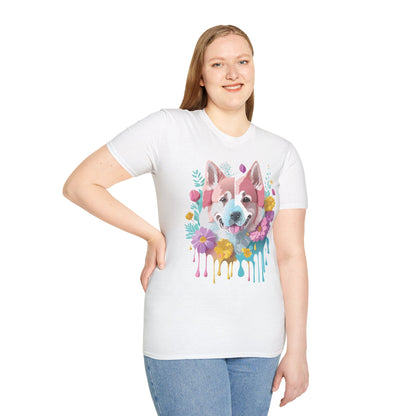 Dog Shirt Unisex Tee Softstyle Cotton Comfort for Animal Lovers