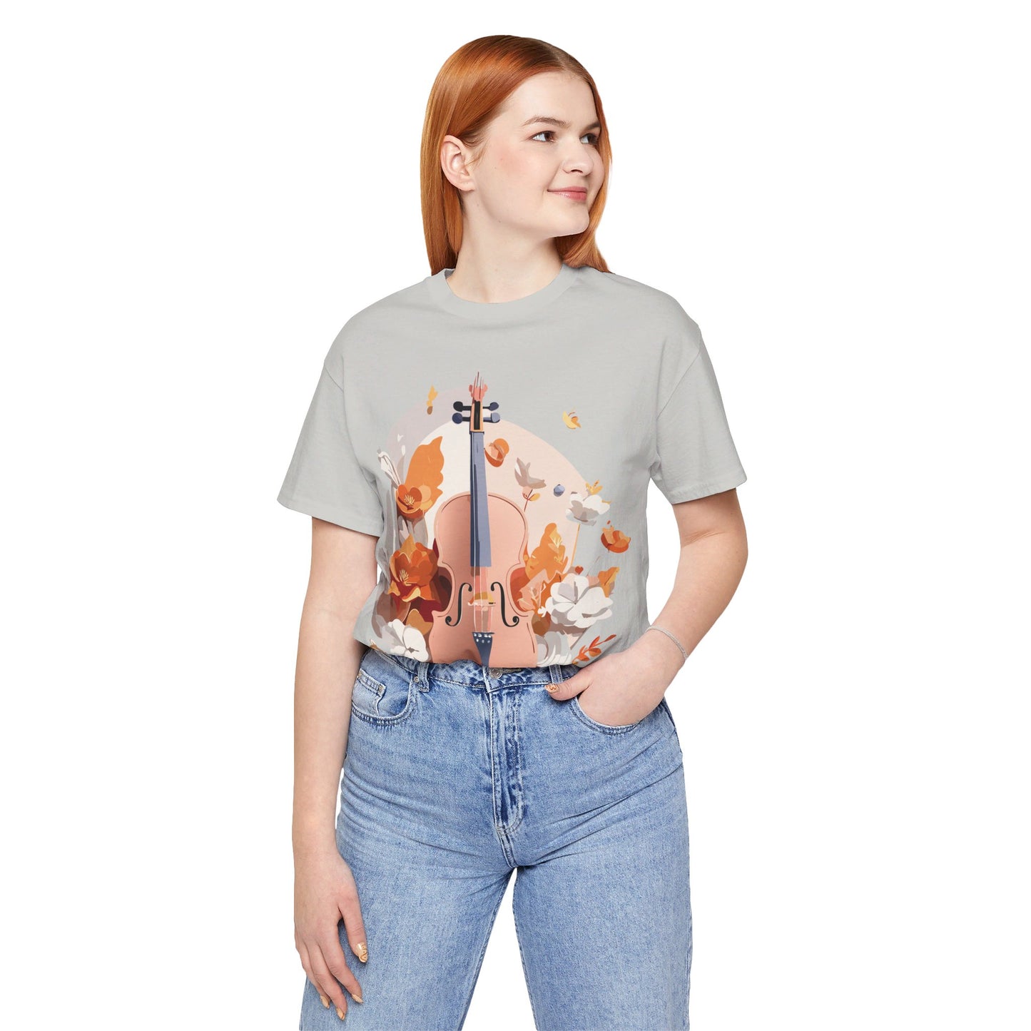 T-shirt en coton naturel - Collection Musique