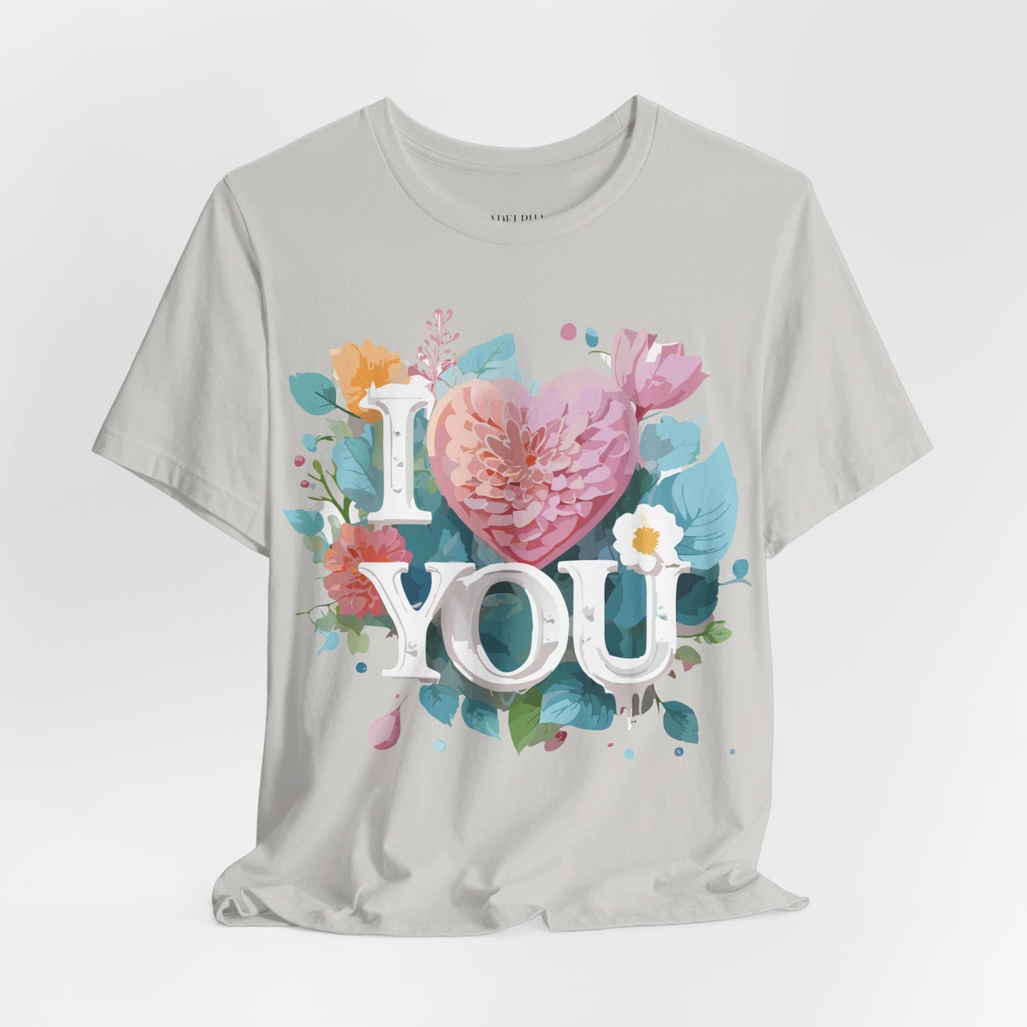 Natural Cotton Tee Shirt - Love story Collection