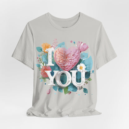 Natural Cotton Tee Shirt - Love story Collection Printify