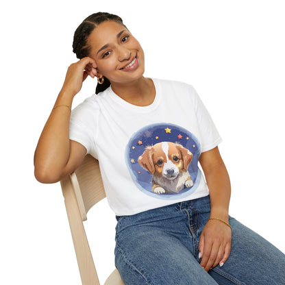 Unisex Gildan Softstyle 64000 Dog Shirt Tee Ring Spun Cotton