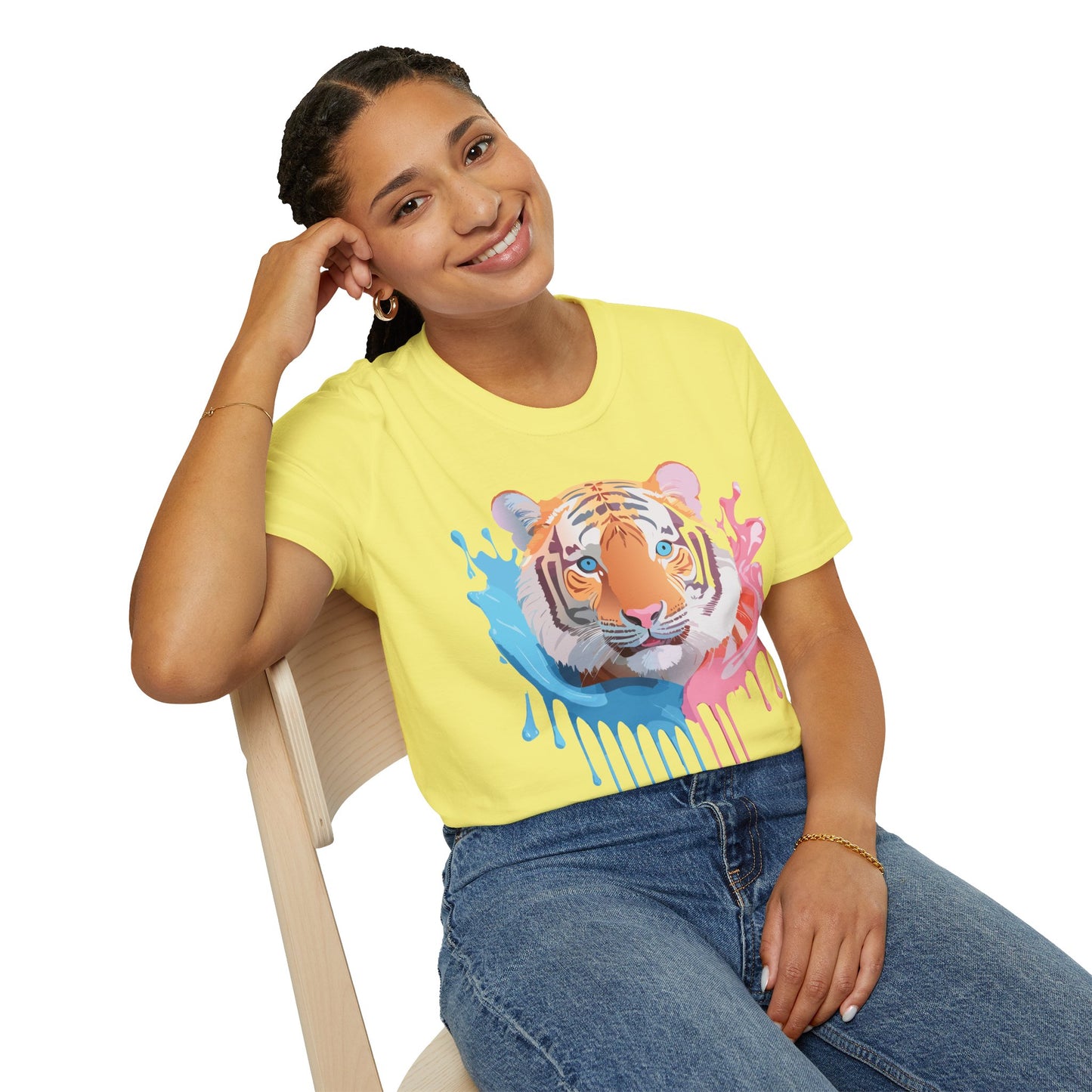Tiger Shirt, Shirt with Tiger, Animal Tee, Shirt with Animals