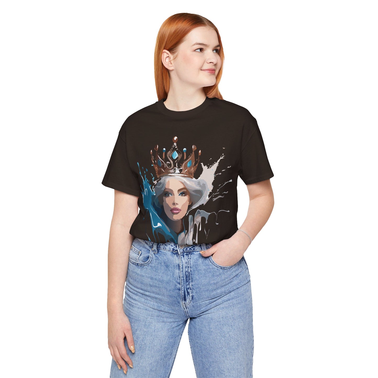 Natural Cotton Tee Shirt - Queen Collection