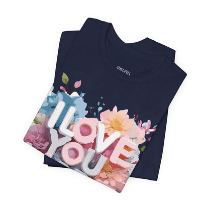 Natural Cotton Tee Shirt - Love Story Collection Printify