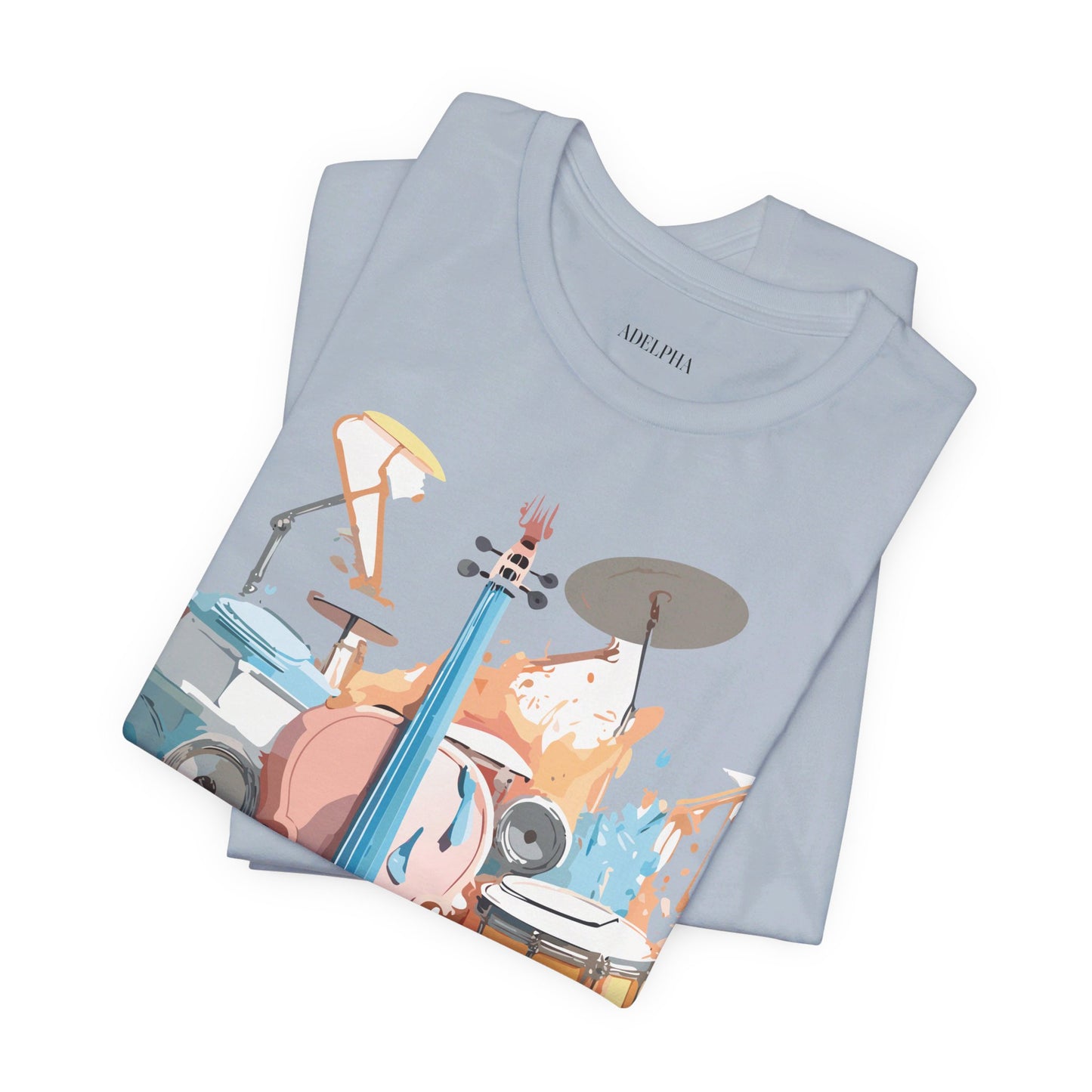 Natural Cotton Tee Shirt - Music collection