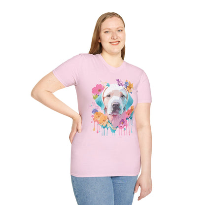 Dog Shirt Unisex Animal Tee Softstyle Gildan 64000 Short Sleeve Tee