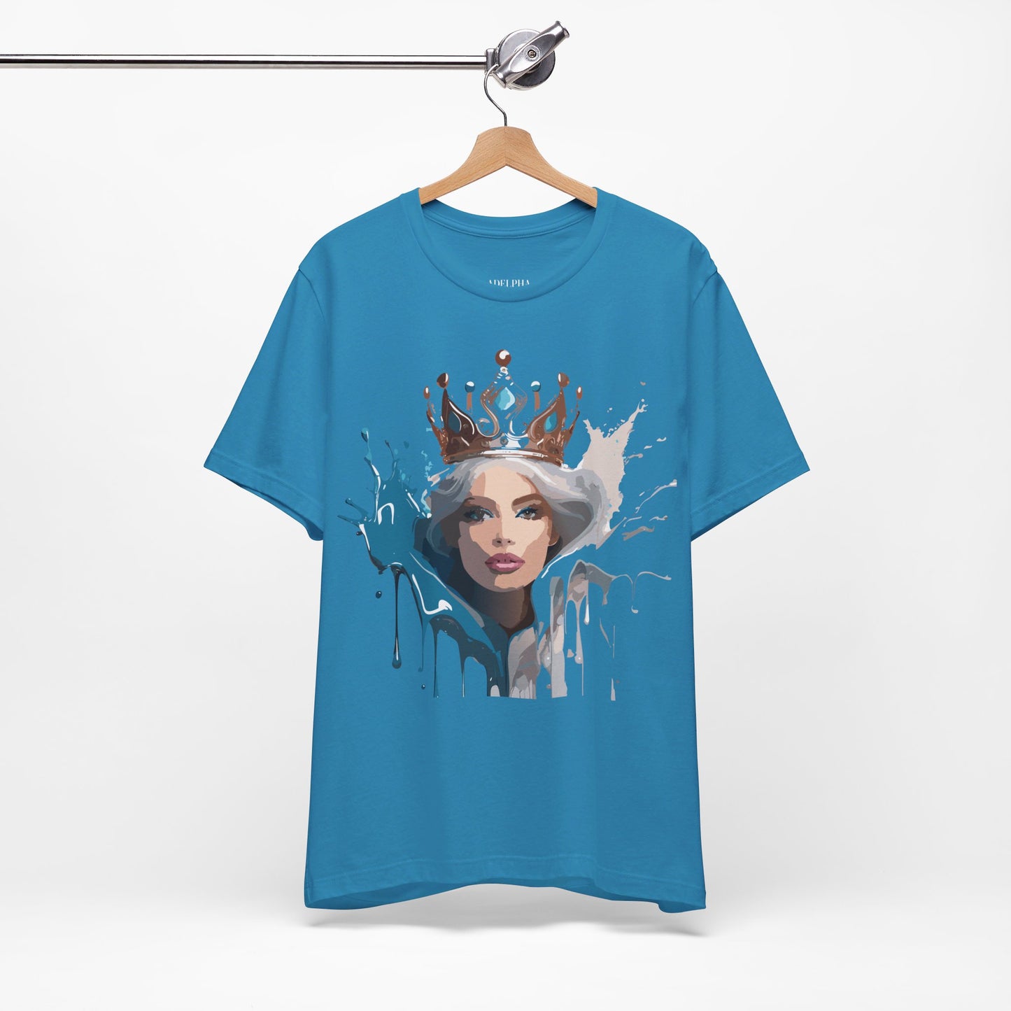 T-shirt en coton naturel - Collection Queen