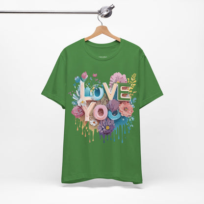 Natural Cotton Tee Shirt - Love Story Collection Printify