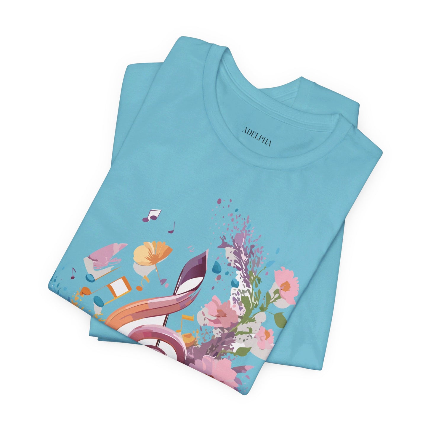 T-shirt en coton naturel - Collection Musique