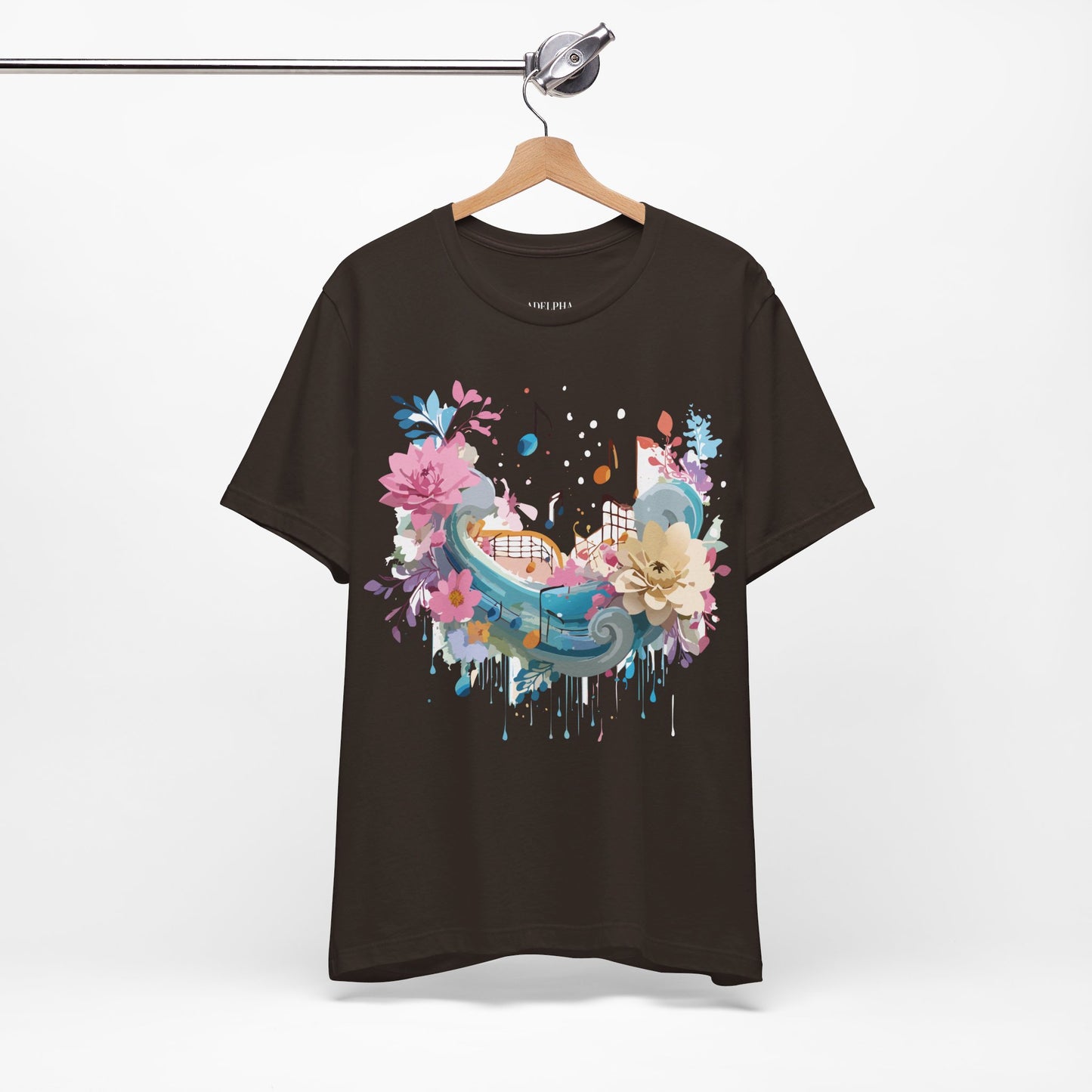 Natural Cotton Tee Shirt - Music Collection