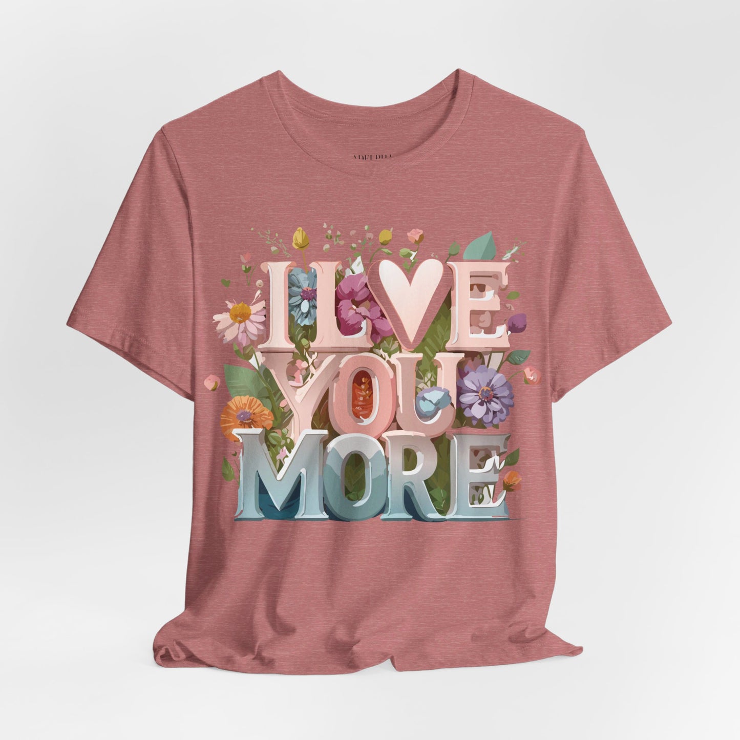 T-shirt en coton naturel - Collection Love story