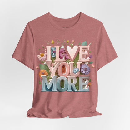Natural Cotton Tee Shirt - Love story Collection Printify