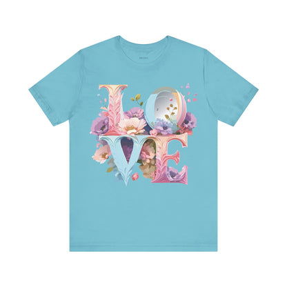 Natural Cotton Tee Shirt - Love story Collection Printify