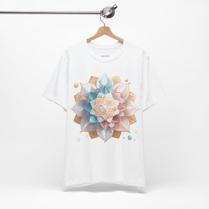 Natural Cotton Tee Shirt - Medallion Collection Printify
