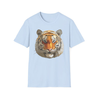 Unisex Tiger Shirt Animal Print Tee Gildan Softstyle Cotton Quality