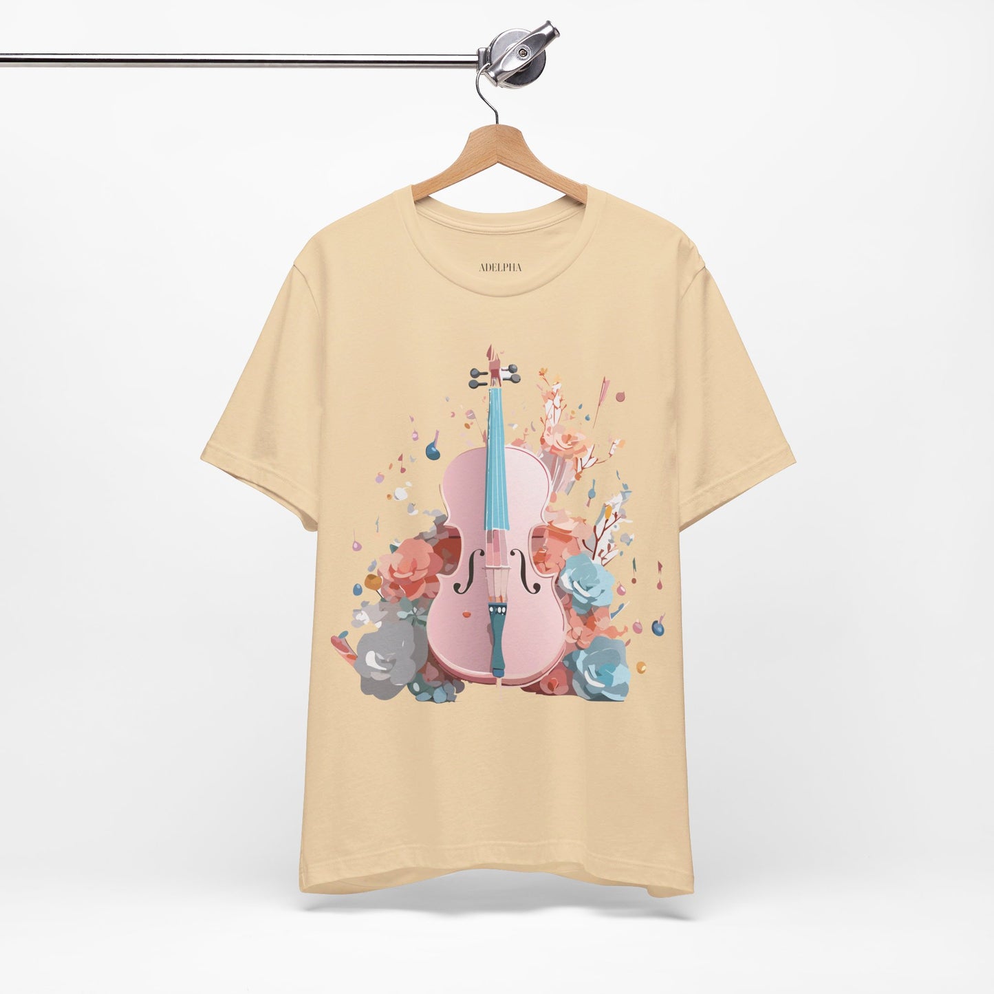 T-shirt en coton naturel - Collection Musique