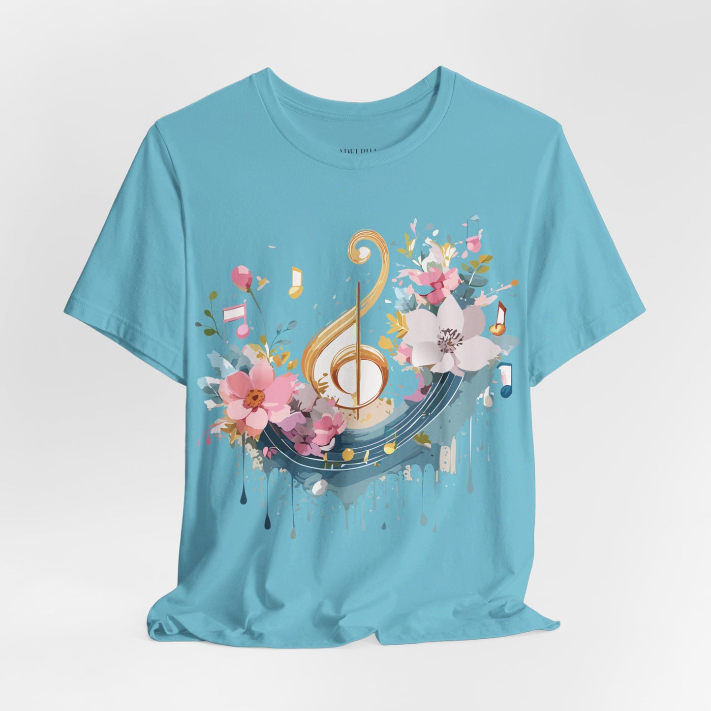 T-shirt en coton naturel - Collection Musique