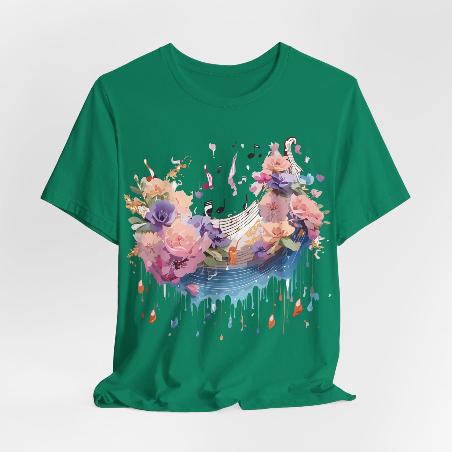 T-shirt en coton naturel - Collection Musique