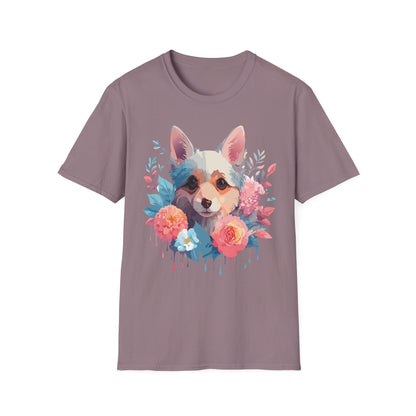 Dog Shirt Unisex Animal Print Tee With Cute Dog Designs And Comfort