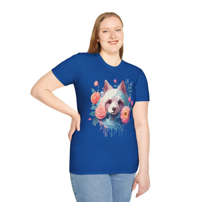 Dog Shirt Unisex Softstyle Cotton Tee Gildan 64000 With Animal Designs