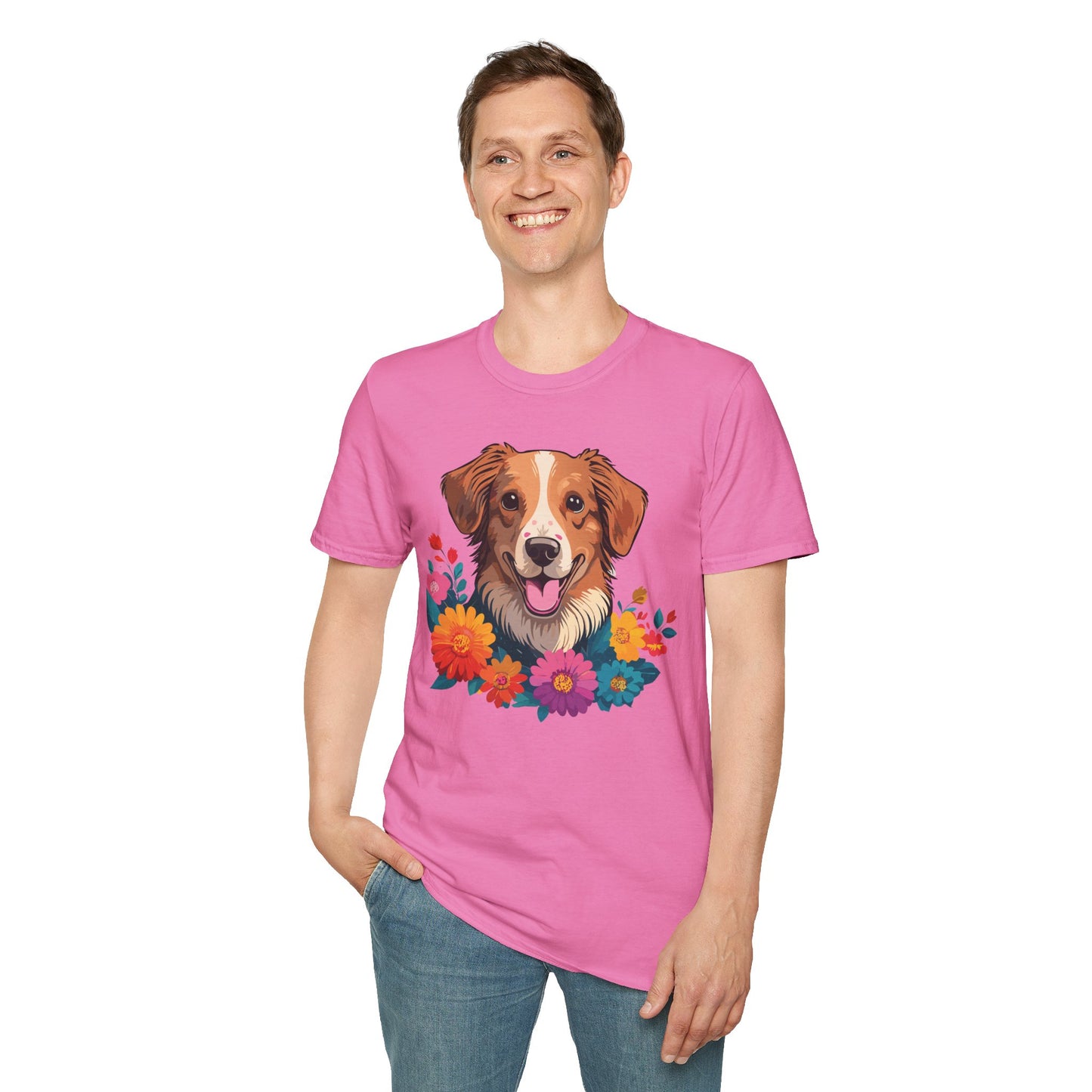 Dog Shirt, Shirt with Dog, Animal Tee, Shirt with Animals
