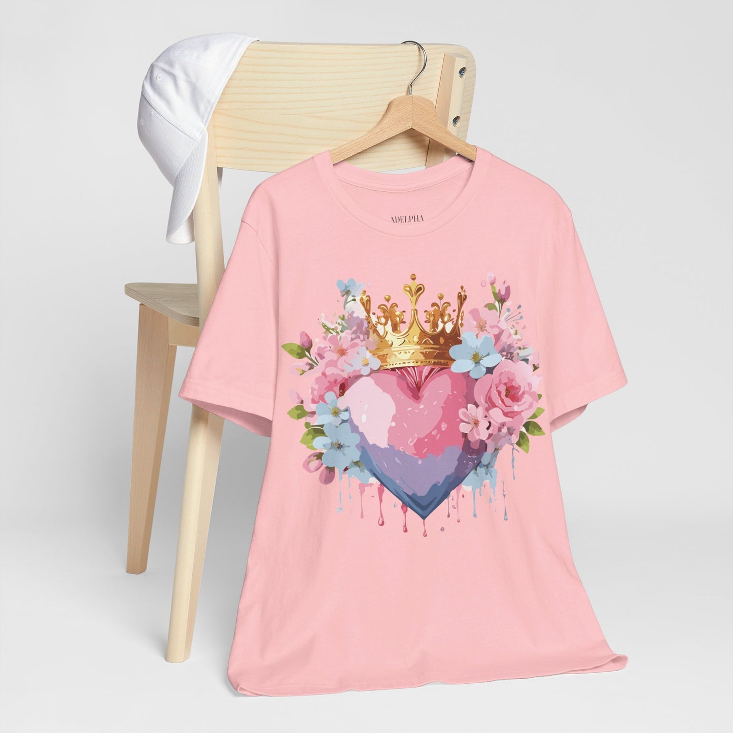 Natural Cotton Tee Shirt - Love story Collection