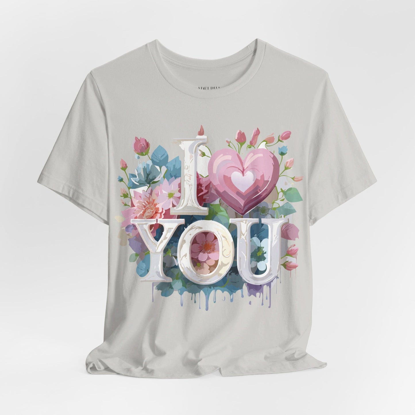 Natural Cotton Tee Shirt - Love story Collection