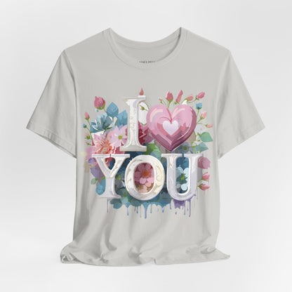 Natural Cotton Tee Shirt - Love story Collection Printify