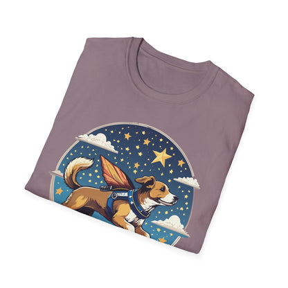 Dog Shirt Unisex Animal Print Tee Hundred Percent Cotton Softstyle Gildan 64000