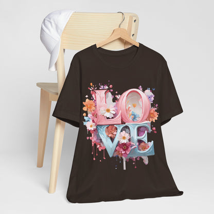 Natural Cotton Tee Shirt - Love Story Collection Printify