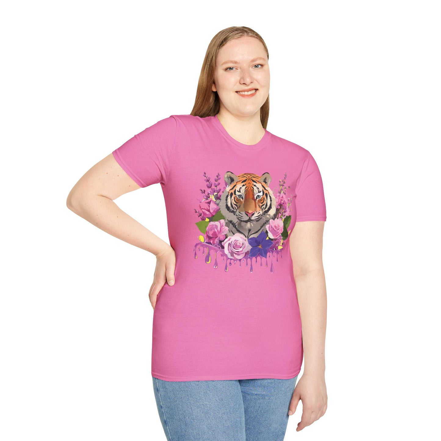 Tiger Shirt, Shirt with Tiger, Animal Tee, Shirt with Animals