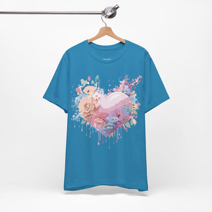 Natural Cotton Tee Shirt - Love Story Collection Printify