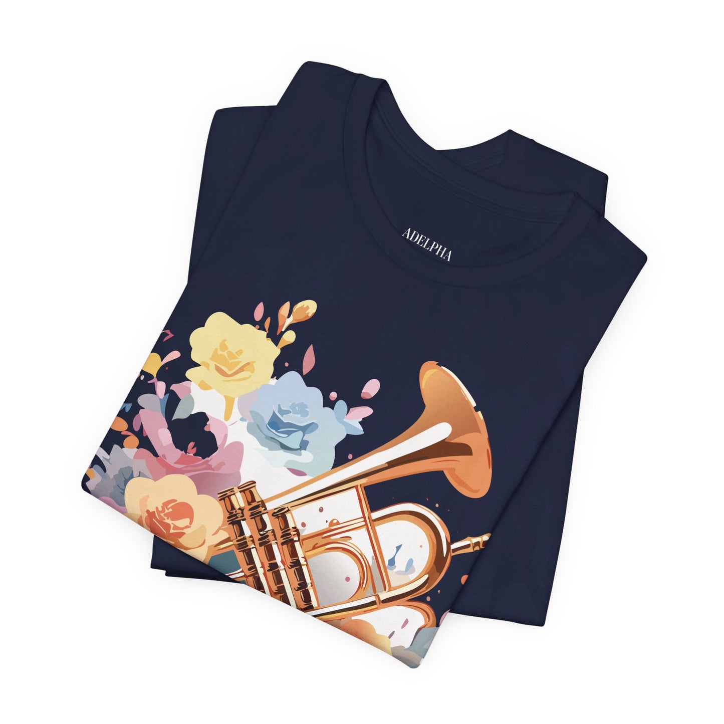 T-Shirt aus natürlicher Baumwolle – Musikkollektion